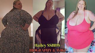 Hailey SSBBW American Queen, Plus Size Curvy Model, LifestyleInstagram Influencer Biography Wiki