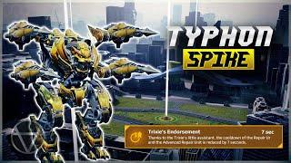 [WR]  Spike Typhon w/ 161 Km/h – Mk3 Gameplay | War Robots