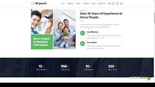 Wiguard - CCTV and Security WordPress Theme Security Solutions security company AiKa