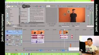 Динамическое изменение громкости аудио-дорожки в программе Sony Vegas (Сони Вегас)