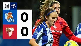 Real Sociedad vs Sevilla FC (0-0) | Resumen | Highlights Liga F