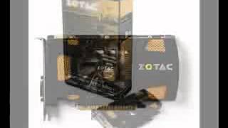 Zotac GeForce GTX 550 Ti mit CUDA Grafikkarte