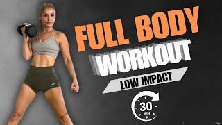 30-Minute Full Body Dumbbell Workout | Burn Calories, Melt Fat & Tone Your Body