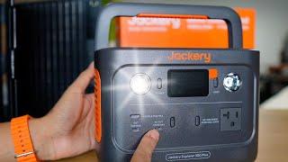 Jackery Solar Generator 300 Plus + 40W Book-sized Solar Panel | Unboxing & App Control