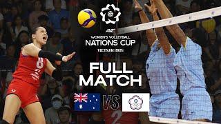 Australia vs. Chinese Taipei - Pool Play | AVC Women's Nations Cup