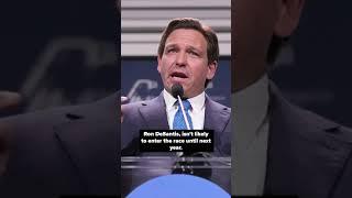 #Trump Target of #GOP Attacks as #2024 Presidential Race Kicks Off #president #desantis #shorts