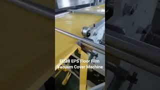 EPS heat floor hips film vacuum coating machine