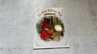 Обзор раскраски «Li’l Red Riding Pug» coloring book