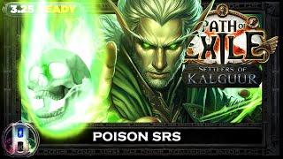 [PoE 3.25] POISON SRS GUARDIAN - BUILD REVIEW - PATH OF EXILE SETTLERS OF KALGUUR - POE BUILDS