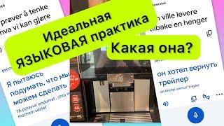 Языковая практика-какой она должна быть в идеале?