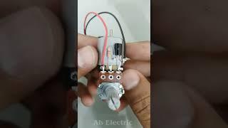 dc motor | speed control | Amazing Experiment Projects