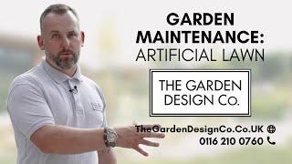 Garden Maintenance Artificial Lawn by The Garden Design Co