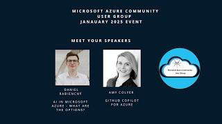 Github Copilot for Azure and Azure AI