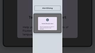 07 - AlertDialog | #flutter #widgets