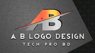 A B LOGO DESIGN || PIXELLAB LOGO DESIGN || TECH PRO BD ||