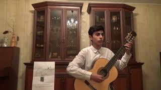 Tbilisi International Classical Guitar Competition / Davit Arakelyan