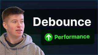 Increase React Performance: Learn Debounce in 13 Minutes