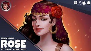 Rose Complete Quest (Full Walkthrough) - What a Legend 0.7 (Latest Version)