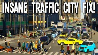 "Now That's What I Call Traffic" Impossible 320K Traffic FIX in Cities Skylines 2!