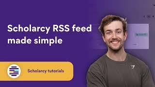 How to set up an RSS feed within your Scholarcy Library