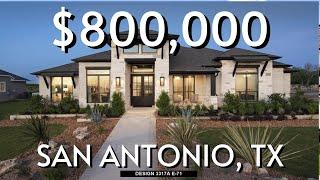 $800,000 NEW CONSTRUCTION HOMES FOR SALE ON A HALF ACRE IN SAN ANTONIO TEXAS