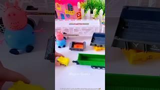 A Story Of Truck Trolley ~ mini wood toy-woodworking art skill /wood / hand crafts/ #shorts