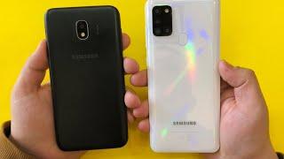 Samsung Galaxy A21s vs Samsung Galaxy J4 2018