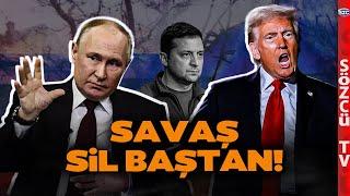 Trump'tan Putin Hamlesi Geldi! Rusya - Ukrayna Savaşı Sil Baştan!