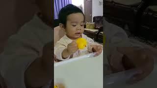 Playing rubber duck  #baby #cutebaby #babygirl #babygemes #babysmiling #funnybaby #babylover