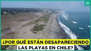 La preocupante desaparición de las playas en Chile