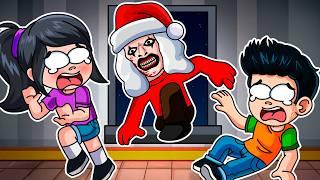 NUNCA TRABAJES EN EL TURNO DE MEDIANOCHE EN NAVIDAD EN ROBLOX | MIDNIGHT CHRISTMAS HORROR | ADRI SF