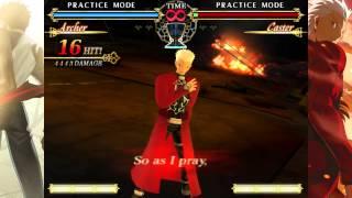 PCSX2 1080P「Fate／unlimited codes」 Unlimited Blade Works combo