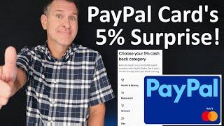 NEW: 5% PayPal Debit Mastercard (In One Category) - Is it better than a cash back credit card?