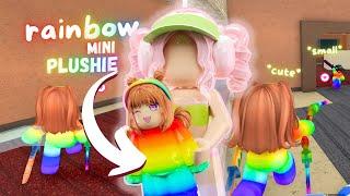 I Became a RAINBOW MINI PLUSHIE in MM2