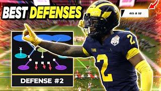 COLLEGE FOOTBALL 25 - TOP 3 EASY DEFENSES TUTORIAL