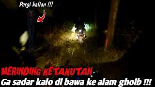 KETAKUTAN ‼️NYASAR HAMPIR GAK BISA PULANG || TRABAS SANDEKALA DI HUTAN ANGKER !!! - motovlog