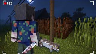 В этой деревне пропадают коты - Страшилки Minecraft