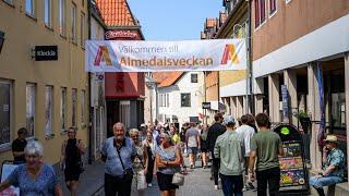 Live Walk in Visby, Gotland, Sweden During Almedalsveckan