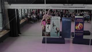 Юлия Бурмистрова 12 лет - Catwalk Dance Fest VIIl [pole dance, aerial] 16.04.17.