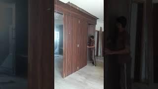 Sliding folding door