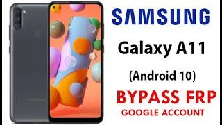 Samsung A11 Frp Unlock/Bypass Google Account Lock 2020 September without PC Work 100%