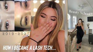 MY LASH JOURNEY | HOW I BECOME A LASH ARTIST | LASH ARTIST STRUGGLES