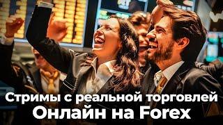 Стримы с реальной торговлей Онлайн на FOREX