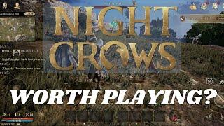 My first impressions on Night Crows - NFT MMORPG - idle - WeMade