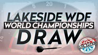 2024 WDF Lakeside World Championship Draw