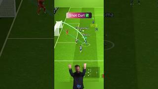 When we use both skills. Special Double Touch + Shot Curl = Perfect  #efootball #efootball2024