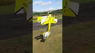 Ultimate AMR 60 knife edge spin to a harrier and torque roll️  #airplane #aviation #biplane