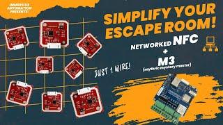 ESCAPE ROOM TUTORIAL: Maestro Networked NFC Readers with Mythric Mystery Master (M3)