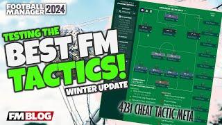 4231 CHEAT TACTIC META | Testing the Best FM24 Tactics | Football Manager 2024