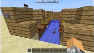 Minecraft: Simple Redstone Melon and Pumpkin Harvester